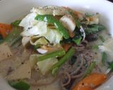 そばPASTA　豆乳　in　spring作り方7写真