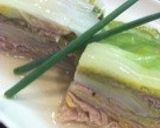 ルクエＤＥ白菜と豚肉のミルフィーユ作り方4写真