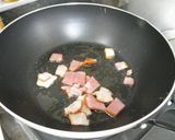 菜花とたけのこのパスタ作り方5写真