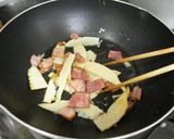 菜花とたけのこのパスタ作り方6写真