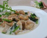 鶏肉とベーコンのクリーム仕立て作り方6写真