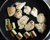 ★鶏むね肉de塩鶏の焼き鳥風照り焼き★作り方5写真