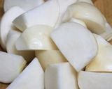 かぶの味噌炒め作り方1写真