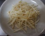 ☆ダシダで!もやしだけっ とん平焼き風☆作り方2写真