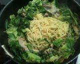 ちゃんぽん麺でレンコン焼きそば作り方2写真