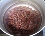 お鍋を使った小豆の煮方。作り方3写真