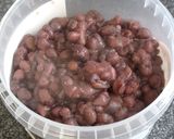 お鍋を使った小豆の煮方。作り方8写真