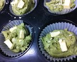 ホワイトチョコ×抹茶マフィン作り方8写真