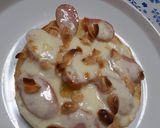 こんがり🥜のせ♪ウインナチーズトースト作り方4写真