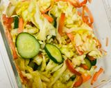 塩だけ！即興で作るきゃべつの漬物🥬作り方5写真