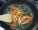 今日の食卓に！ひじきと野菜のごま風味炒め作り方3写真