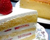 クリスマスケーキに苺デコレーションケーキ作り方1写真