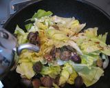 春キャベツとあさりのぱぱっとワイン蒸し作り方7写真
