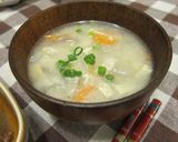 残ったかす汁で♪豆腐チゲ風ピリ辛かす汁☆作り方1写真