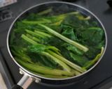 ほうれん草とえのきのゴマネーズ和え作り方1写真