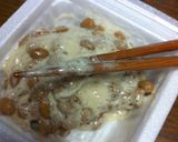 健康レシピ☆納豆酢チーズトースト作り方1写真