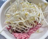 今日の晩御飯！簡単節約もやしかさ増し餃子作り方2写真