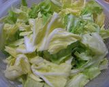 春キャベツの塩♪サラダ作り方1写真