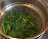 あさりと菜の花のパスタ。プチトマト入り。作り方7写真