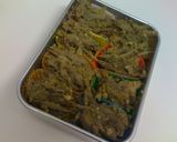 ごぼうと鶏肉・レンズ豆のスープ煮作り方10写真