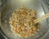 ふわふわ！豆腐チーズの野菜揚げボール★゛作り方5写真