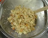 ふわふわ！豆腐チーズの野菜揚げボール★゛作り方6写真