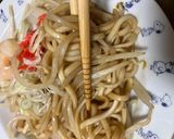 簡単　屋台の焼きうどん（海鮮）作り方18写真