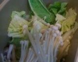 すぐ出来る⌘きりたんぽ(^^)キムチ鍋作り方1写真