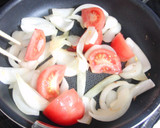 新たまねぎとトマトの卵炒め作り方4写真
