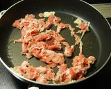 【農家のレシピ】小松菜と豚肉の炒め物作り方2写真