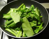 【農家のレシピ】小松菜の豚そぼろあんかけ作り方3写真