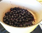 赤ワイン風味のブルーベリーチーズケーキ作り方1写真
