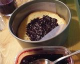 赤ワイン風味のブルーベリーチーズケーキ作り方3写真