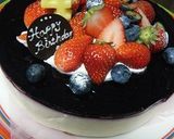赤ワイン風味のブルーベリーチーズケーキ作り方12写真