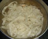 豆乳担々麺風つけ麺うどんきしめんそうめん作り方8写真