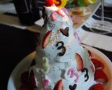 びっくり!タワー★バースデーケーキ作り方13写真