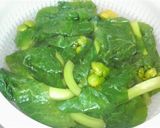 やちぶき（エゾノリュウキンカ）の胡麻和え作り方3写真