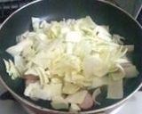 ✿青ジソで♡春キャベツの梅マヨ焼きそば✿作り方2写真