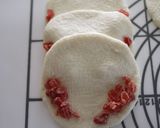 可愛いお花✽バターシュガーの菓子パンHB作り方5写真