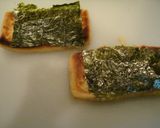 簡単!!油揚げのチーズ磯辺焼き作り方3写真