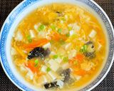 豆腐と卵の中華スープ作り方6写真
