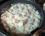 トロッと旨い♡かぶと鶏もも肉のクリーム煮作り方6写真