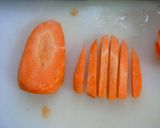 材料2つ シンプル人参しりしり作り方1写真