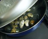 あさりクリームパスタ作り方3写真