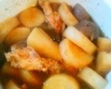 皮も丸ごと！大根と鶏肉のさっぱりお酢煮作り方5写真
