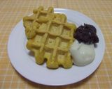 かぼちゃのワッフル作り方8写真