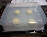 米粉あんぱん♪チーズ入り作り方6写真