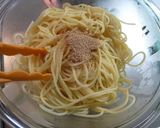 簡単★ツナと塩昆布の和風パスタ作り方6写真