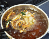 ✿新玉ねぎと菜の花のお化けかき揚丼✿作り方7写真