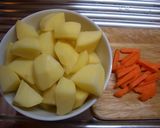 肉じゃが甘味噌味作り方1写真